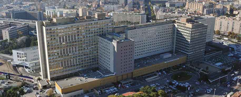 بیمارستان Hôpital de la Timone در شهر مارسی